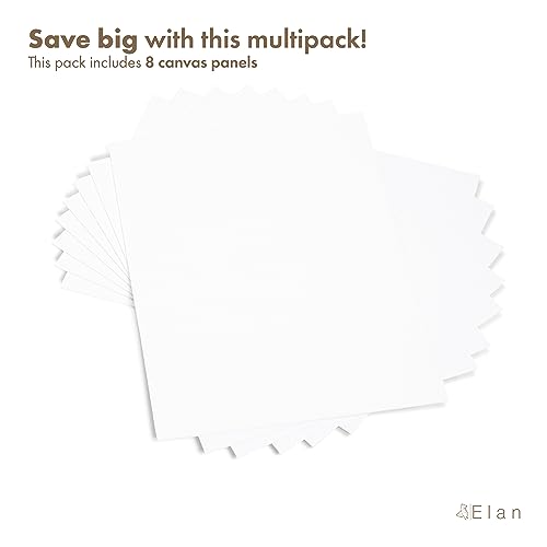 Elan Cotton Canvas Panels for Painting 30x40 CM - Image 3