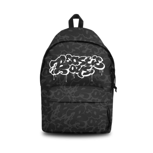 Sac à dos tendance Rocksax noir grand volume 45cm de hauteur pour ordinateur