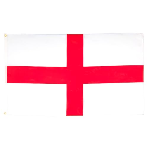 AZ FLAG - Drapeau Angleterre - 150x90 cm - Drapeau Anglais 100% Polyester Avec Oeillets Métalliques Intégrés - Pavillon 110 g