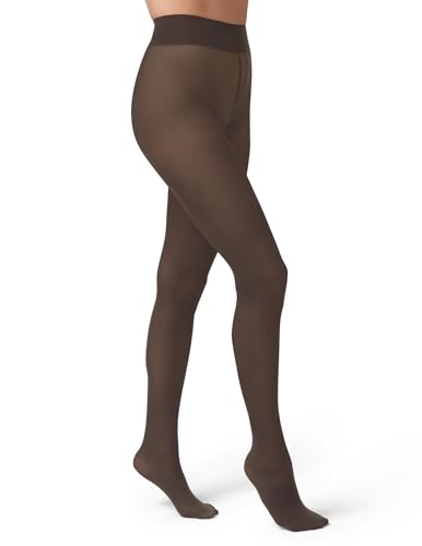 Image of HUE Women's Opaque Sheer to Waist Tights 40 Denier Soft High Waist Pantyhose