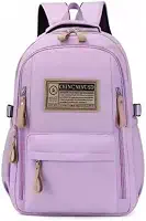 Mochila Grande Reforçada, Impermeável, com Compartimentos Amplos para Escola, Trabalho e Viagem, Alças Acolchoadas