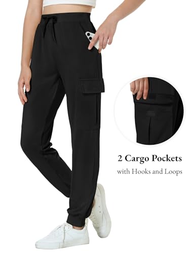 Image of EXARUS Girls Hiking Cargo Pants Joggers Teen Quick Dry Lightweight Slim Fit | Tween Youth Camping Pants Kids Hip Hop Dance Athletic Tapered Lightweight Track Safari Drawstring Woven /Knit 6-14Y