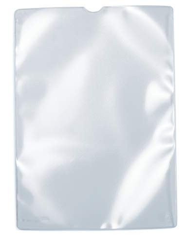 HERMA 5024 Ausweishülle transparent, 25 Stück, Ausweishalter zum Schutz für Dokumente im DIN A5 Format, Plastik Kartenhüllen Schutzhüllen Set, durchsichtig