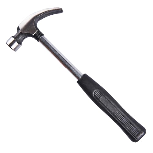 Amtech - Straight Claw Hammer, Framing Hammer for General DIY and Construction Work, Durable Tempered Steel, Lightweight Hand Tool with Comfortable Non-Slip Grip (8oz/ 225g)