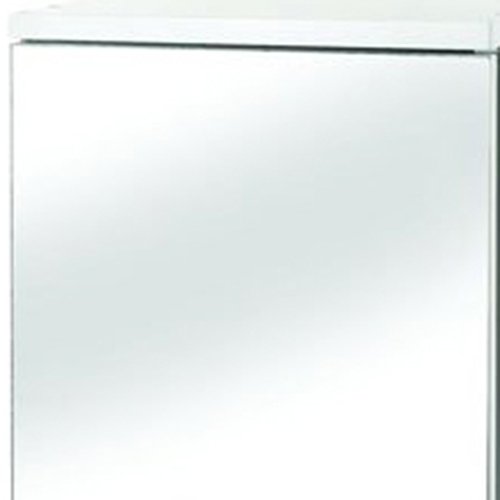 Croydex Simplicity Self-Assembly 1 Door Corner Mirror Cabinet (FSC MDF), White Croydex Simplicity Self-Assembly 1 Door Corner Mirror Cabinet (FSC MDF), White