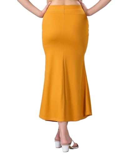 Image of LADLA FASHION] Women's Saree Shapewear - Mermaid Cut Saree Shaper Petticoat with Side Slit,