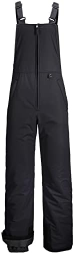 Ski Broek 25' - Winddichte Bib Pants met Verstelbare Bandjes - AlpineGlide - TP - Essential - Nederland