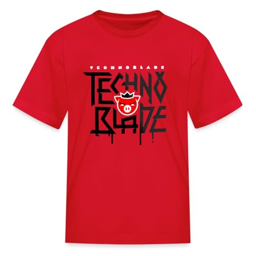 Spreadshirt Technoblade Logo Kid's T-Shirt