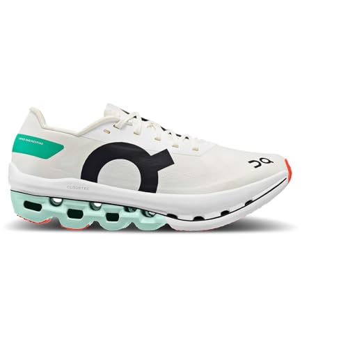 On Running Damen Cloudboom Echo Laufschuhe Sneaker, Weiß - Minzgrün, 42 EU