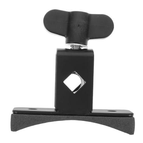 Abrazadera SUPVOX para cowbell, montaje en aro de tambor, mecanismo de sujeción para rendimiento estable, construcción duradera, instalación fácil y agarre firme miniatura 1
