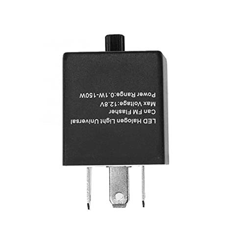 Relé de moto 3 pines AMUCK soluciona el fallo de luz intermitente LED 4