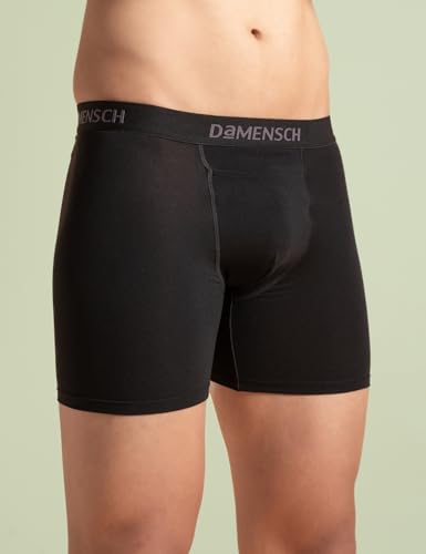 Image of DAMENSCH Mens Regular Fit Premium Cotton Blend Boxer Brief | Innerwear Men, Men Boxers, Underwear for Men, Shorts for Men, Inner for Men, Briefs for Men