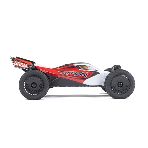 Image of ARRMA Typhon GROM 4x4 RC Buggy, RTR, Red /White ARA2106T2