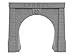 Lionel Railroad Tunnel Portal Structures (2-Pack), Model Train Tunnel Accessories with Realistic Brick Design, Train Layout Scenery for Model Railroads, Ages 14+