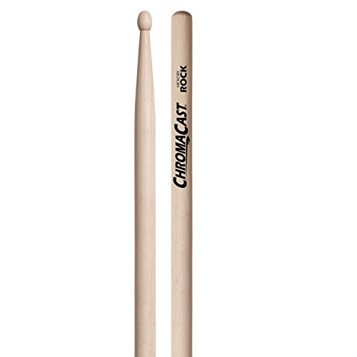 ChromaCast Baquetas de Hickory Rock USA, 6 Pares miniatura 2