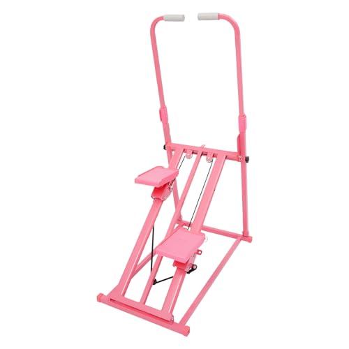Stair Stepper für Home Gym Übung, Klappbarer Stairmaster für Zuhause mit 3-Stufen Neigungsverstellung, Vertical Climber Maschine mit Verstellbare Lenker für Home Büro Fitnessgerät Stair Stepper für Home Gym Übung, Klappbarer Stairmaster für Zuhause mit 3-Stufen Neigungsverstellung, Vertical Climber Maschine mit Verstellbare Lenker für Home Büro Fitnessgerät