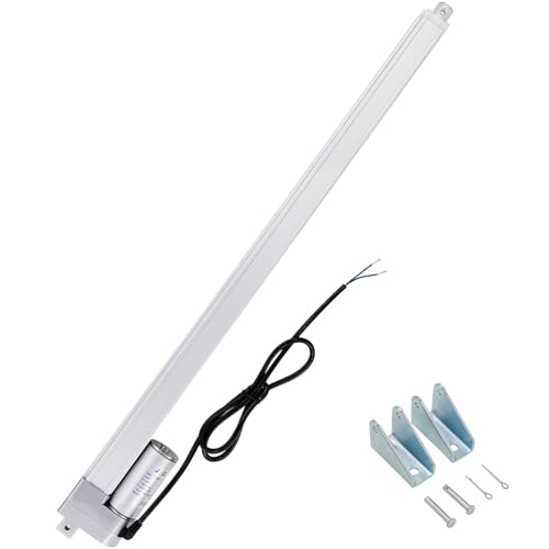 Linearantrieb DC 12V 300N 700mm Linearmotor Linear Actuator Lineartechnik-Aktuatoren für Medizinische,Automobil, Elektrische Türöffner,Lifting Sofa (45mm/s)