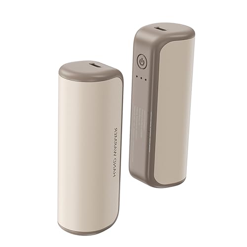 Chauffe-mains rechargeables avec batterie 6000 mAh et chauffage rapide portable pour l'hiver