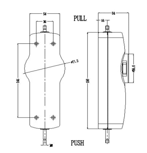 Medidor digital de fuerza push pull SDF-200 miniatura 3