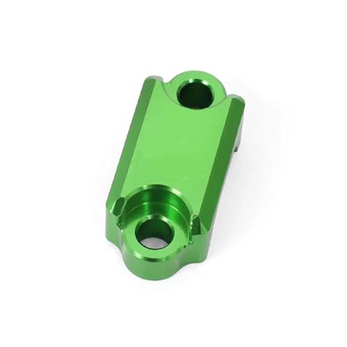 Motorrad Lenker Riser Für Kawasaki Für KLX 140 150 230 250 300 650 Für KLX140 Für KLX230 Für KLX250 Für KLX300 D-Tracker 125 Motorrad Hauptbremszylinder Bar Clamp Lenkererhöhung Moto(Green)