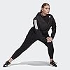 adidas-Womens-Own-The-Run-Hooded-Jacket adidas Women's Own The Run Hooded Jacket, Black, X-Large