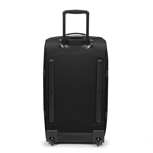Image of Eastpak Tranverz M - 78L Large Wheeled Luggage with Dual Compartments, TSA Lock, Compression Straps & Smooth-Wheeling System, Black