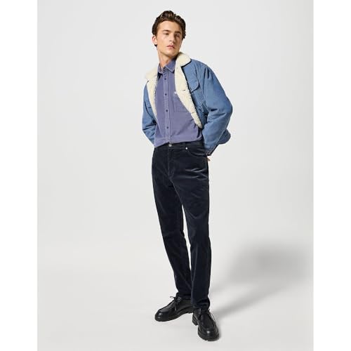 Wrangler - Jeans Herren - Tapered Fit - River - Dunkel Marineblau – Ansicht 4