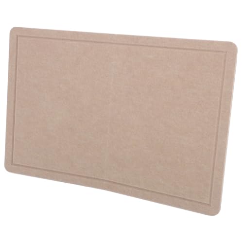 Housoutil 1 Set Thanksgiving Felt Bulletin Board Self Adhesive Decorative Memo Wall Board for Home Office Accessories Soundproof Felt Pin Camel Color