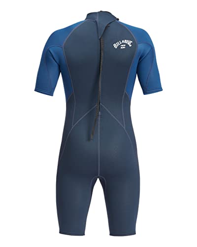 Billabong 2/2mm Absolute - Back Zip Springsuit - Men - M - Blue, Navy - Image 2