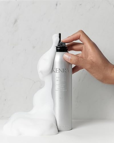 Image of Kenra Professional Volume Mousse 12 | Firm Hold Mousse | Alcohol Free | Non-drying, Non-flaking Lightweight Formula | Tames Frizz & Conditions | Thermal Protection up to 45F | All Hair Types