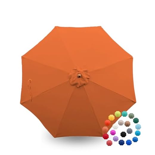 Formosa 9ft Market Patio Umbrella Canopy