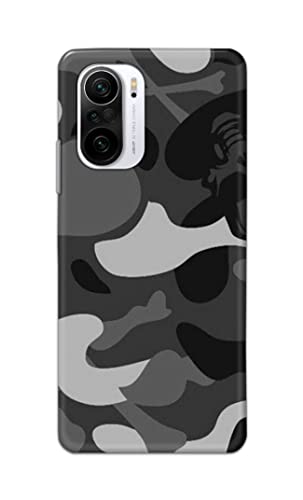 Image of Printed Hard Back Cover Case for Mi 11x 5G | Mi 11x Pro 5G Back Cover (Army Pattern) -1302
