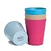 Creative Goods Bamboo Kids Cups | No BPA or Phthalates | FDA Approved Toddler Cups Without Lids | Set of 4 Dishes for Children | Drinking Cups for Kids | Great for Baby Shower and Birthdays