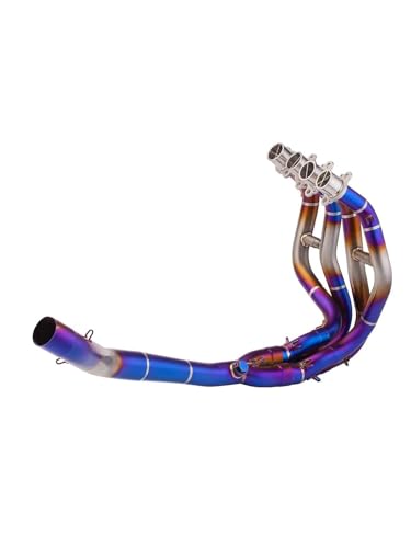Tuyau de liaison intermédiaire 51 mm de système d'échappement moto pour Kawasaki ZX25R