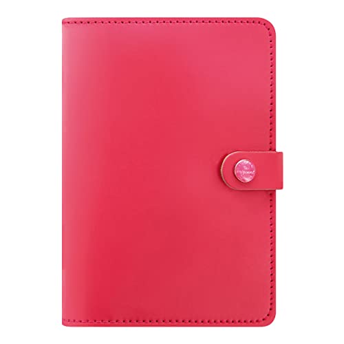 Filofax The Original Organizer, Personal Size, Coral - Leather, Six Rings, Week-To-View Calendar Diary, Multilingual, 2023 (C022596-23) #TOP11