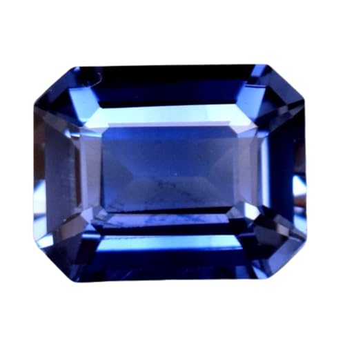 Saphir bleu de Ceylan facetté pour sublimer une bague de fiançailles unique