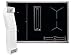 Produktbild AEG CCE84543XB Bridge XT Kochfeldabzug Induktion inkl. Umluftset M2CKCF01