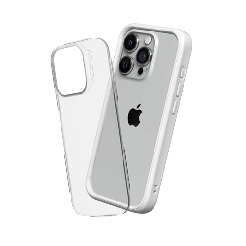 Coque iPhone 15 Pro Max RhinoShield Mod NX blanche modulable