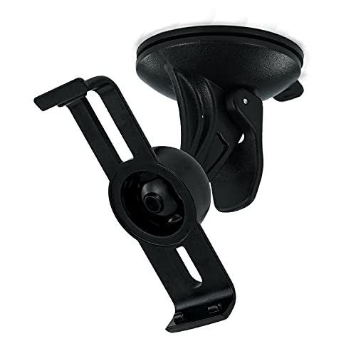 EKIND Car Windscreen Windshield Suction Cup Mount Holder Cradle Compatible for Garmin GPS Nuvi 12xx 13xx Series(1200 1210 1240 1250 1260 1260t 1300 1350 1350t 1360 1370 1370t 1390 1390t) Black