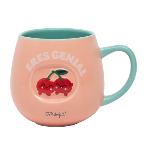 Mr. Wonderful - Taza Cerezas 3D - Eres genial