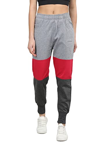 Image of CHKOKKO Women High Rise Gym Wear Sports Fitness Relaxed Track Pant