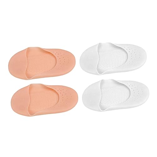 LALADEFIEE 2ペア 足の靴下 伸縮性のあるセブス ソックス ボートシューズソックス 足の保湿靴下 男の靴下 せっ セット フットケアカバー モイスチャライジング セブス ソックス Sebs