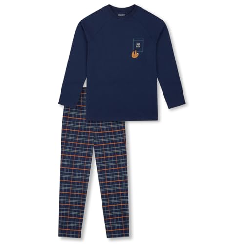 Schiesser Jungen Schlafanzug Set Pyjama warme Qualitäten Frottee...