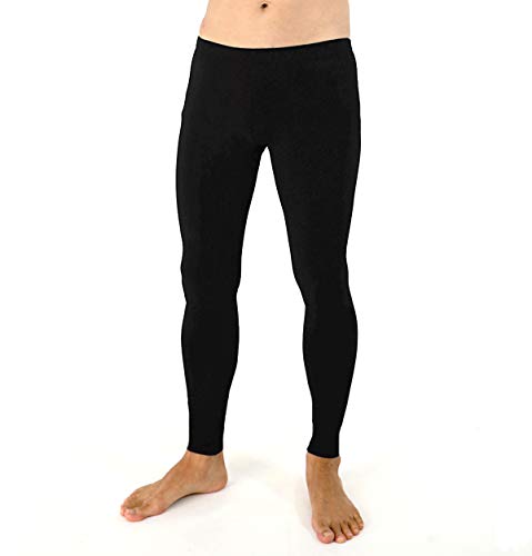 HeleiWaho/ヘレイワホ フリースインナー レギンス メンズ ホットマリンス 水陸両用 冬のスポーツやバイクに最適 L 安心の日本製