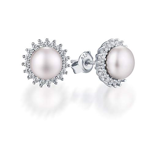 Boucles d'oreilles perles naturelles pour un style élégant au bureau
