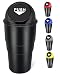 YIOVVOM Car Trash Can Vehicle Car Auto Garbage Trash Can Small Automotive Cup Holder Garbage Bin (Black)