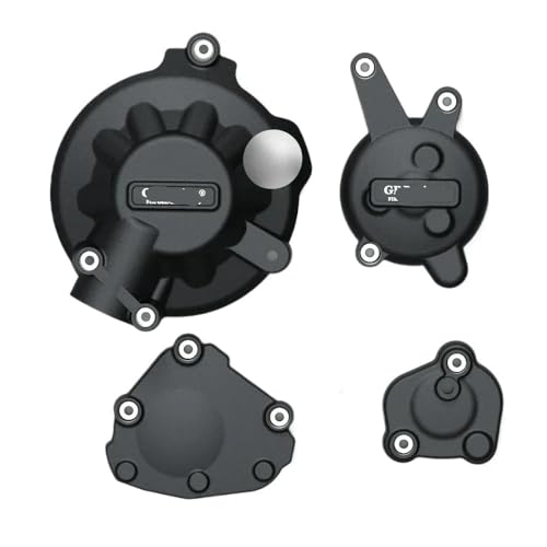 Kit protection carter moteur YZF-R1 2007-2008 en finition noire haut de gamme
