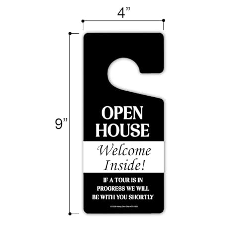 Honey Dew Gifts Open House Welcome Inside Door Hanger HDG-1831 - Image 2