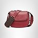 Calvin Klein Bella Novelty Crossbody, Cranberry, One Size
