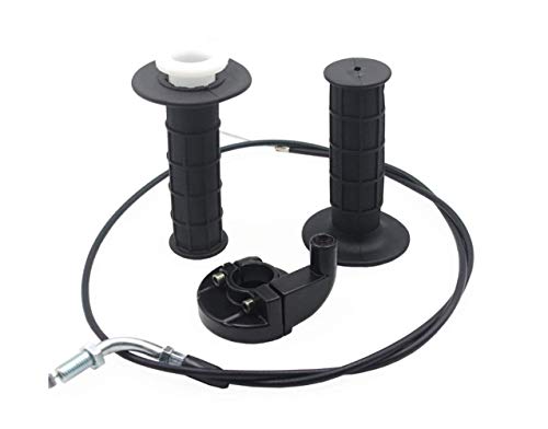 Throttle Handle And Grip Cable Compatible With Baja Mini Bike Atv/Atc Dirt Mb165 Mb200 5.5/6.5Hp 196Cc 200Cc Doodlebug Bike (50 Inch) #TOP3